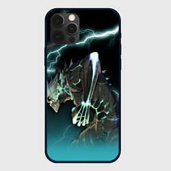 Чехол для iPhone 12 Pro Max Кайдзю, цвет: 3D-черный
