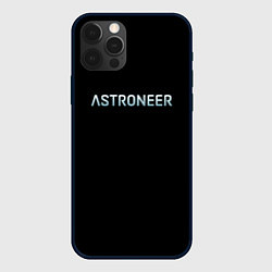 Чехол для iPhone 12 Pro Max Astroneer logo, цвет: 3D-черный