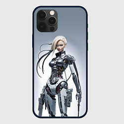 Чехол для iPhone 12 Pro Max Barbie - cyber warrior, цвет: 3D-черный
