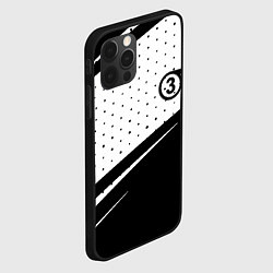 Чехол для iPhone 12 Pro Max Half life pattern valve, цвет: 3D-черный — фото 2