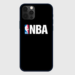 Чехол для iPhone 12 Pro Max NBA logo sport, цвет: 3D-черный