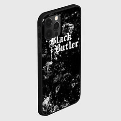 Чехол для iPhone 12 Pro Max Black Butler black ice, цвет: 3D-черный — фото 2