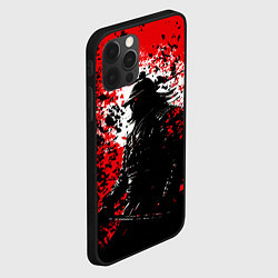 Чехол для iPhone 12 Pro Max Призрак самурая Ghost of Tsushima, цвет: 3D-черный — фото 2