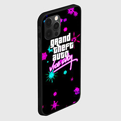 Чехол для iPhone 12 Pro Max GTA winter neon, цвет: 3D-черный — фото 2