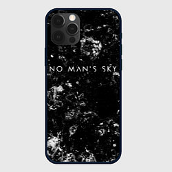 Чехол iPhone 12 Pro Max No Mans Sky black space asteroids