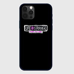 Чехол для iPhone 12 Pro Max Life is strange logo game, цвет: 3D-черный