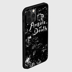 Чехол для iPhone 12 Pro Max Angels of Death black ice, цвет: 3D-черный — фото 2