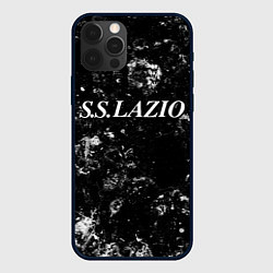 Чехол для iPhone 12 Pro Max Lazio black ice, цвет: 3D-черный