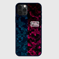 Чехол для iPhone 12 Pro Max PUBG camo texture, цвет: 3D-черный