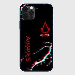 Чехол для iPhone 12 Pro Max Assassins Creed strom, цвет: 3D-черный