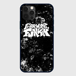 Чехол для iPhone 12 Pro Max Friday Night Funkin black ice, цвет: 3D-черный