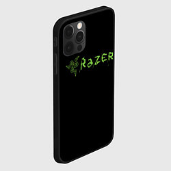 Чехол для iPhone 12 Pro Max Razer brend steel, цвет: 3D-черный — фото 2