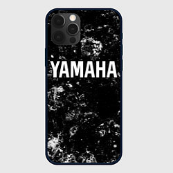 Чехол для iPhone 12 Pro Max Yamaha black ice, цвет: 3D-черный