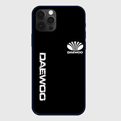 Чехол iPhone 12 Pro Max Daewoo logo white