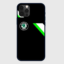 Чехол iPhone 12 Pro Max Skoda geometry