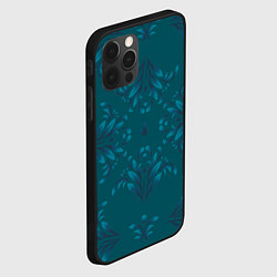 Чехол для iPhone 12 Pro Max Узоры градиентом, цвет: 3D-черный — фото 2