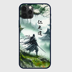 Чехол iPhone 12 Pro Max Samurai - ghost of Tsushima