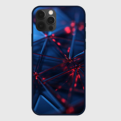 Чехол iPhone 12 Pro Max Абстрактные треугольные элементы