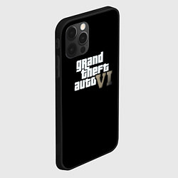 Чехол для iPhone 12 Pro Max GTA 6 game, цвет: 3D-черный — фото 2