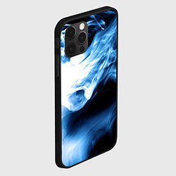 Чехол для iPhone 12 Pro Max Дым смок вейпа текстура, цвет: 3D-черный — фото 2