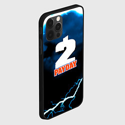 Чехол для iPhone 12 Pro Max Payday 2 storm, цвет: 3D-черный — фото 2
