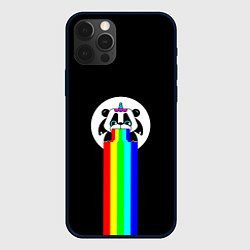 Чехол для iPhone 12 Pro Max Блюющий пандарог, цвет: 3D-черный