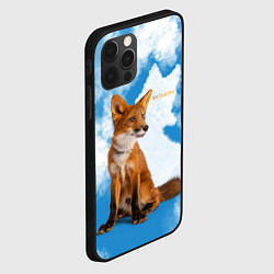 Чехол для iPhone 12 Pro Max Лисёнок - Мой дикий друг, цвет: 3D-черный — фото 2