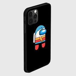 Чехол для iPhone 12 Pro Max Among us персонаж Hilda, цвет: 3D-черный — фото 2