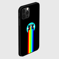 Чехол для iPhone 12 Pro Max Блюющий крылатый пандарог, цвет: 3D-черный — фото 2