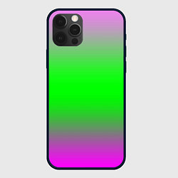 Чехол для iPhone 12 Pro Max Градиент текстура, цвет: 3D-черный