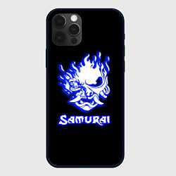 Чехол для iPhone 12 Pro Max Samurai logo ghost, цвет: 3D-черный