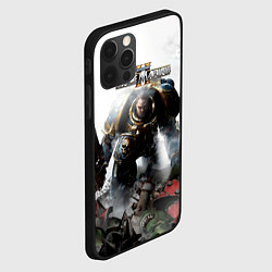 Чехол для iPhone 12 Pro Max Warhammer 40000 space marine 2 poster, цвет: 3D-черный — фото 2