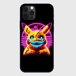 Чехол iPhone 12 Pro Max Terrible Pikachu - halloween fantasy