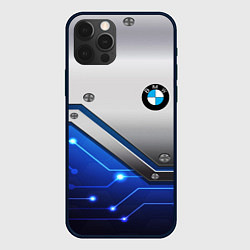 Чехол для iPhone 12 Pro Max BMW geometry nano, цвет: 3D-черный