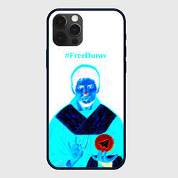 Чехол для iPhone 12 Pro Max FreeDurov, цвет: 3D-черный