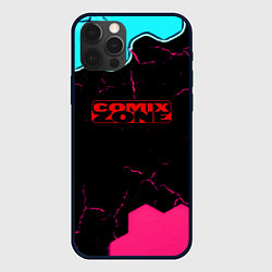 Чехол iPhone 12 Pro Max Comix zone hexagon