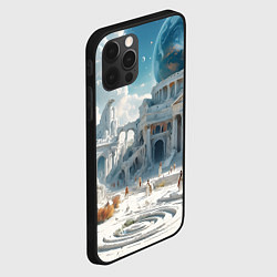 Чехол для iPhone 12 Pro Max Фантастическая античность, цвет: 3D-черный — фото 2