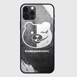 Чехол для iPhone 12 Pro Max Danganronpa - grey gradient, цвет: 3D-черный