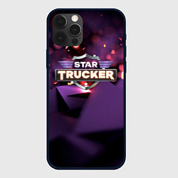 Чехол iPhone 12 Pro Max Star Trucker logo space