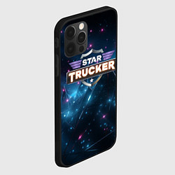 Чехол для iPhone 12 Pro Max Star Trucker logo space, цвет: 3D-черный — фото 2
