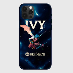 Чехол для iPhone 12 Pro Max Deadlock Плющ, цвет: 3D-черный