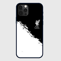 Чехол iPhone 12 Pro Max Liverpool fc белые краски