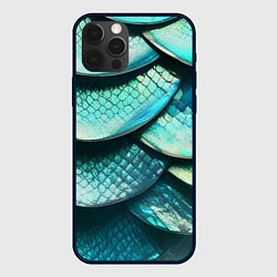 Чехол iPhone 12 Pro Max Чешуя крупной рыбы