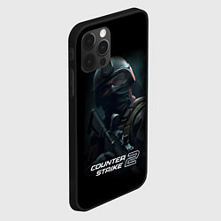 Чехол для iPhone 12 Pro Max CS counter terrorist, цвет: 3D-черный — фото 2