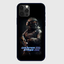 Чехол для iPhone 12 Pro Max CS counter terrorist, цвет: 3D-черный