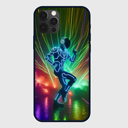 Чехол iPhone 12 Pro Max Neon cyber dance - ai art fantasy