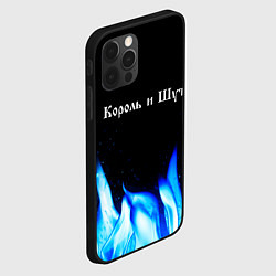 Чехол для iPhone 12 Pro Max Король и Шут blue fire, цвет: 3D-черный — фото 2