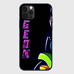 Чехол для iPhone 12 Pro Max Geon Enduro graffitti, цвет: 3D-черный