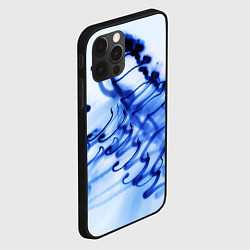 Чехол для iPhone 12 Pro Max Следы дыма, цвет: 3D-черный — фото 2