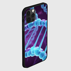 Чехол для iPhone 12 Pro Max Неон ДНК, цвет: 3D-черный — фото 2
